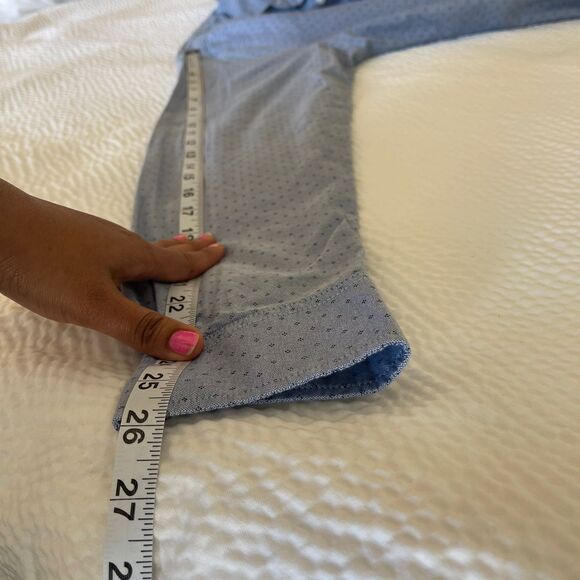 ONLY & SONS Alvaro Micro Print with Button-Down Collar Shirt Size L/G - Picture 4 of 8